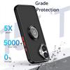 Ring Holder Shockproof iphone 17 Cover Armor Matte Clear Case For IPhone 17 16 15 14 Plus 13 12 11 Pro Max 17Air 13Mini 12Mini