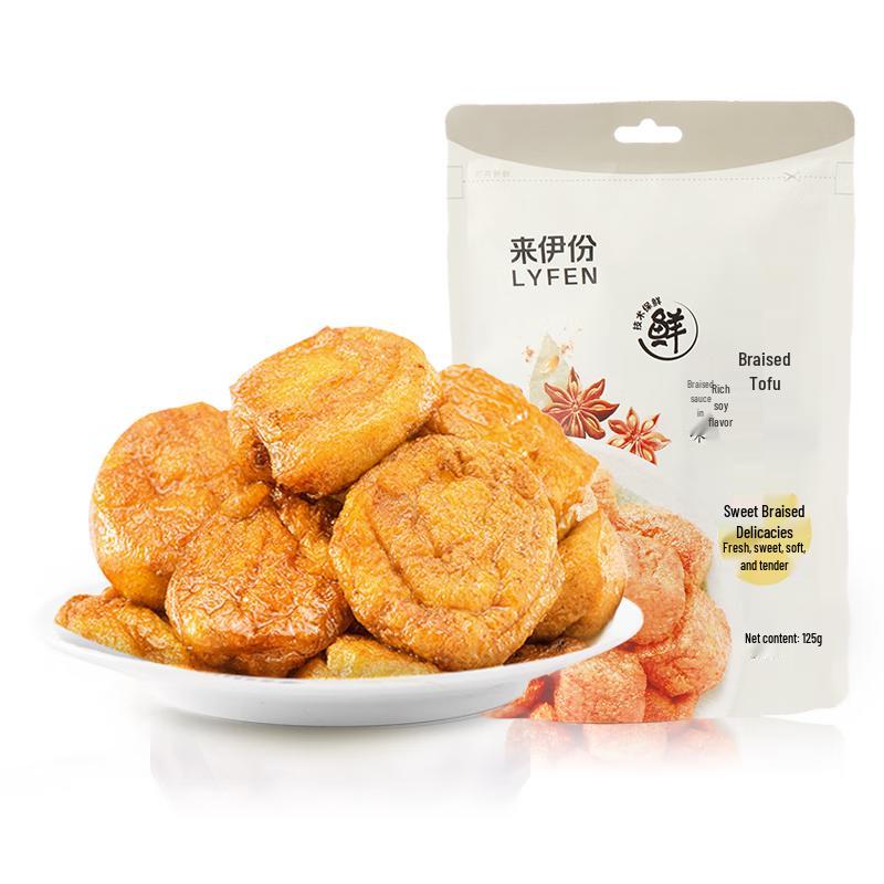 Snacks de Tofu Seco y Huevo Laiyifen