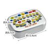 Skater Aluminum Lunch Minions Made In Children's Box, 370ml, Fever, Japan, ALB5NV-A