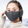 Thermal Earflap Wrap Mask Fleece Half Face Mask Simple Winter Mask  Ski