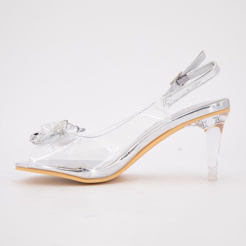 Sandale a talon mira01 blanc 35/41 Femme LAURA VITA