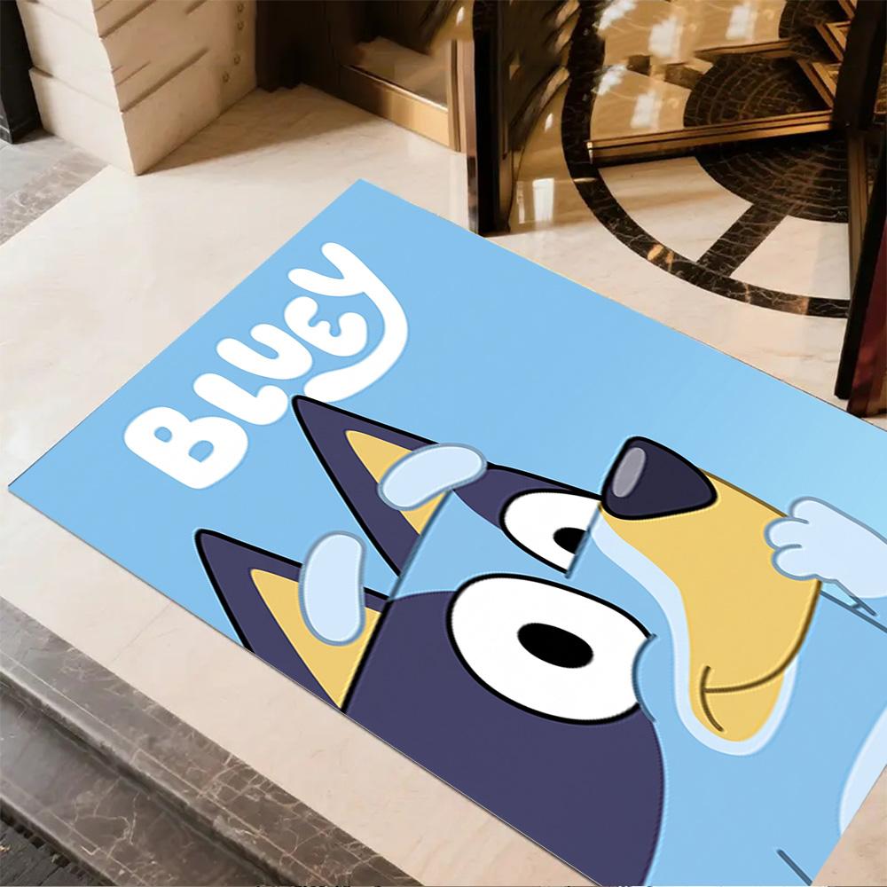 Bluey Bingo Adventure Area Rug Suitable for Outdoor Decorate room Dining Room Dormitory Anti-slip Rug Office home decor