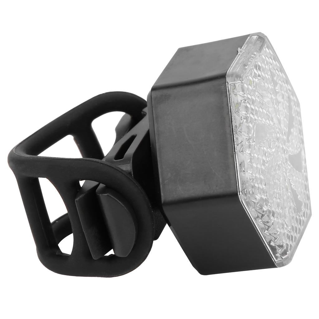 Bike Rear Light Bike Taillight Hex Shape Waterproof Warning Flashing Riding Rear Lights Night Cycling Accessories