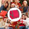 Christmas Lights Storage Bag Portable Red Heavy Duty Tear Proof Holiday Lights Storage Holder for Home Apartment Bedroom Living