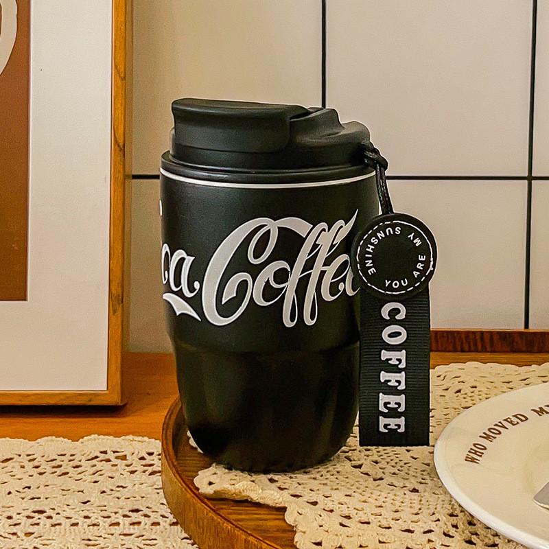 Modern Minimalist Stainless Steel Travel Mug With Leakproof Lid For Office And Outdoors