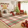 Christmas Tree Carpet New Year Festival Atmosphere Feeling Large Size Living Room Bedroom Floor Mat Home Decoration