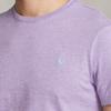 Polo Ralph Lauren Solid Logo Embroidered Slim Fit Crew Neck Short Sleeve T-Shirt Men Tops Purple MNPOTSH1N821201-500