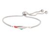 Jeshayuan Nuovi Braccialetti con Bandiera Mappa della Palestina per Donne Doppio Strato Ciondolo Mappa Paese Acciaio Inossidabile Braccialetto Corda per Coppia Regalo