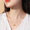 Compact Waist Necklace Pendant Collarbone Chain Light Luxury Design Korean Version Of  Simple Temperament Jewelry