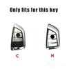 BBKU7 Leather Car Key Case Protective Shell for BMW X1 X3 X5 X6 X7 1 3 5 6 7 Series G20 G30 G11 F15 F16 G01 G02 F48 Car stickers
