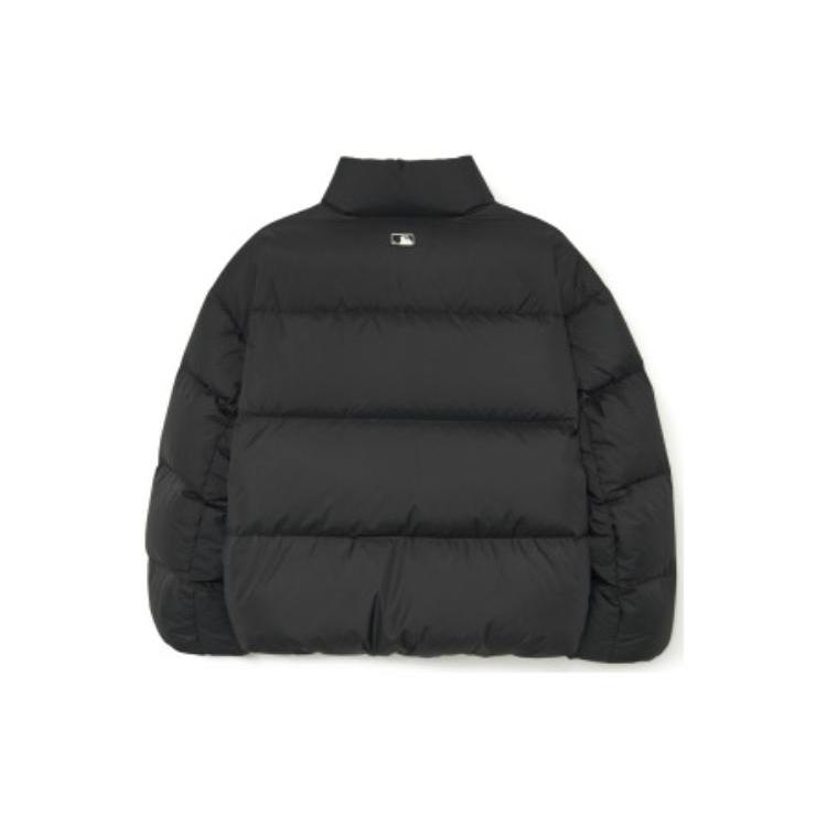 MLB New York Yankees Down Jackets Unisex Black Stand Collar Moderate 3ADJB0736-50BKS