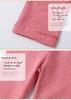 Girls' Cartoon Embroidered Leggings - Spring/Summer Style Thin Pants