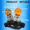 SOFOC PY24W Automotive Auxiliary Lamp DRL Fog Light Cornering Lamp