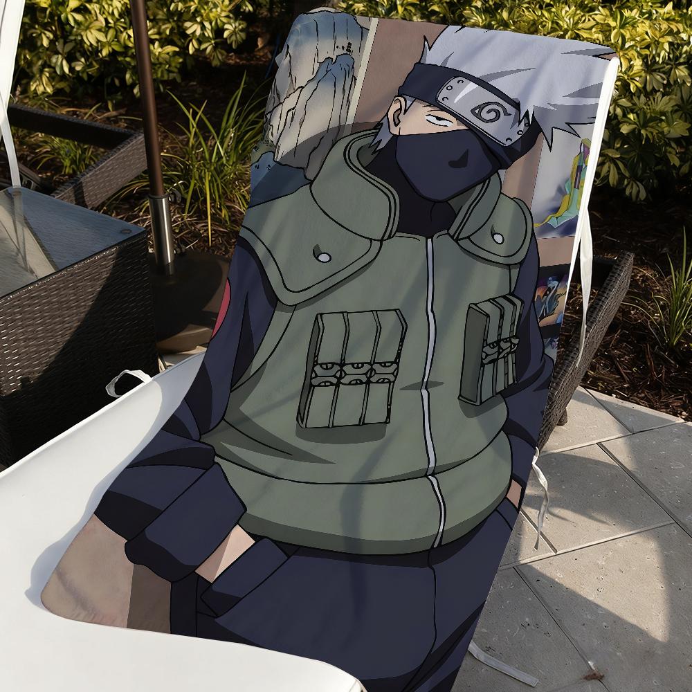 N-Naruto-S Kakashi-S Cool Towel Sports Quick Dry Travel Camping Gear Sandproof Soft Light Large Beach Towel