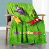 Teletubbies Customize Your Name Blanket Multi-purpose Customizable Blanket Warmthful Decor Versatile for Chair Couch Bed Living Room