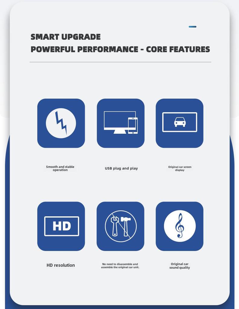 Dual-Channel Wired to Wireless CarPlay & Android Auto AI Box