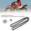 Metal Steel T8F 20T 11T Sprocket 116 Links T8F Drive Chain Kit for Karting Mini Motorcycle Off Road Vehicles