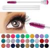 Reusable 50sets Eyelash Mascara Wands With Tube Lash Spoolie Brush In Container Disposable Eyebrow Applicator Case Wholesale