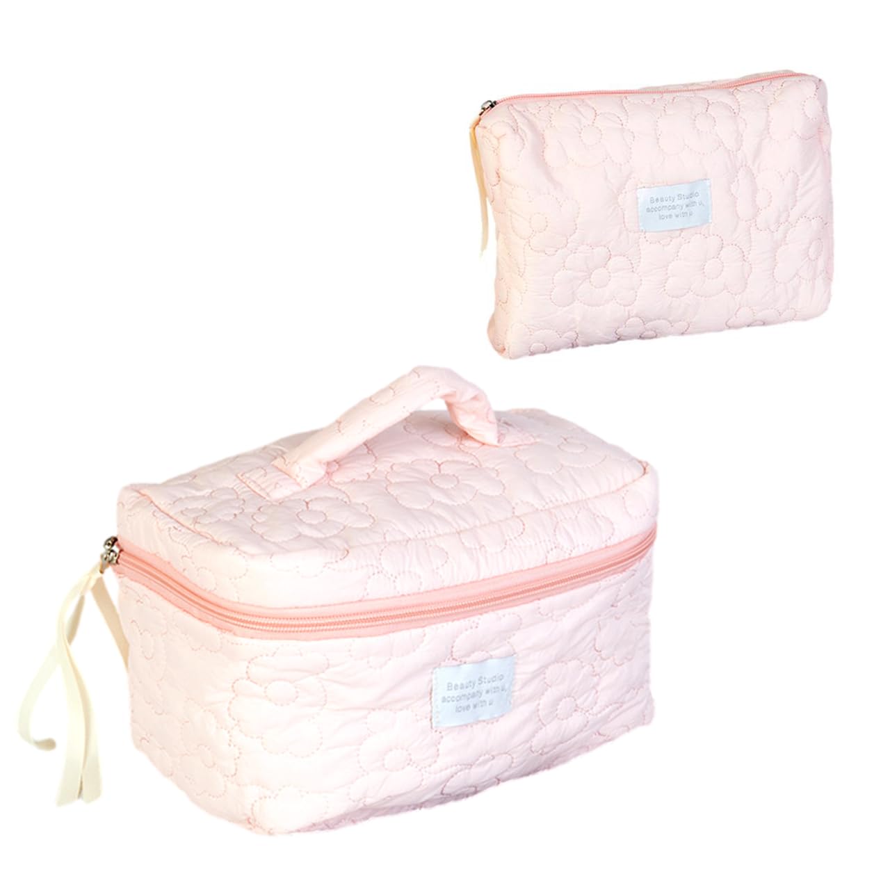 

Косметический набор из большого и косметического макияжа Стильный и большой Мелкий предмет Легкий Косметичка Queen-b, 2, Маленький, Сумка, Косметичка, Кейс, Коробка, Милый, Вместимость, розовый