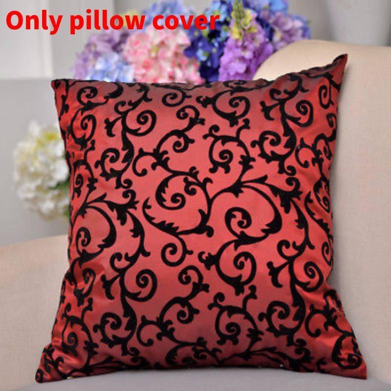 Moderner minimalistischer Plüsch-Samt-Kissenbezug für Sofa, Bett und Büro-Dekor in verschiedenen Farben