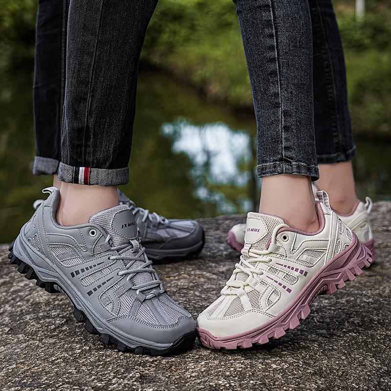 Herren Wasserdichte Wanderschuhe Outdoor Paar Wanderschuhe Modische und Vielseitige Leichte und Lässige Sportschuhe