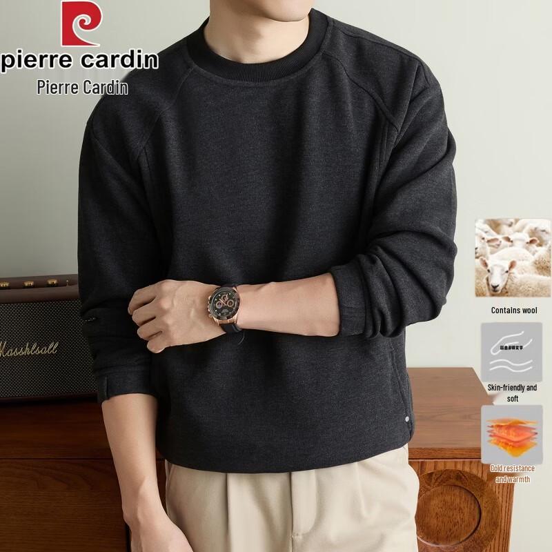 Pierre Cardin Men's Crewneck Long-Sleeve Knit Pullover
