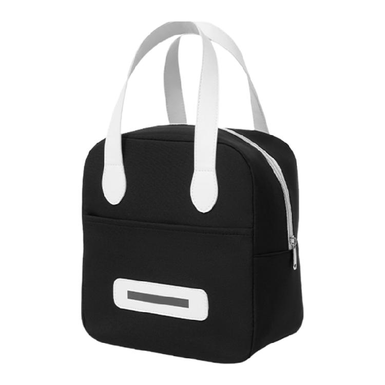 Lovely Lunch Box Portable Lunch Case Thermal Insulated Bag Reusable Lunch Bag Simple Coolers Bag for School