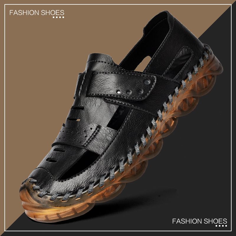 Men's Summer Outer Wear Baotou Cave Sandals