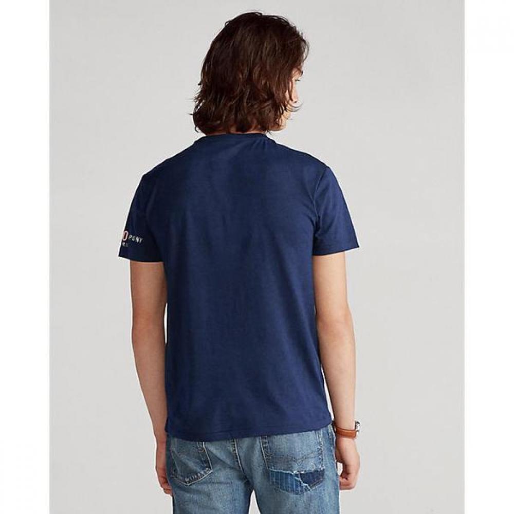 Polo Ralph Lauren Men S Pink Pony cuSTom Slim FiT T ShirT mnpoTSh1n820637410