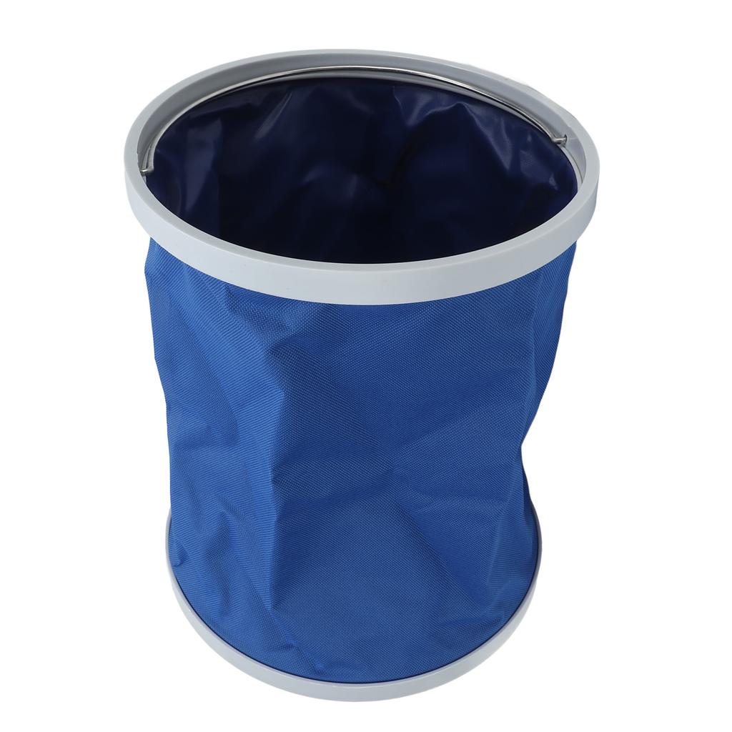 13L Składane Wiadro Wielofunkcyjne Pogrubiona Wodoodporna Tkanina Oxford Składane Przechowywanie Wędkarstwo