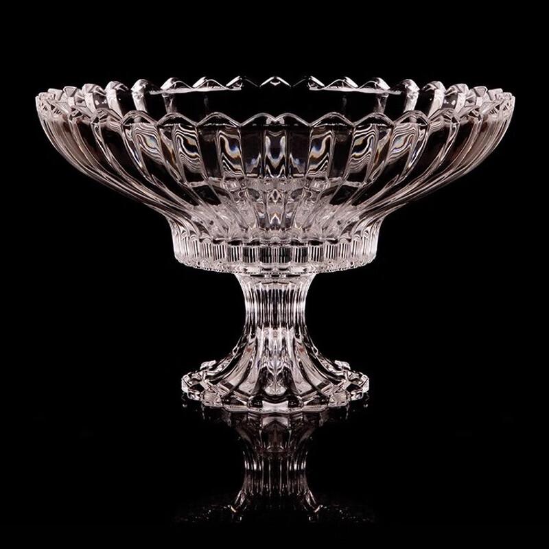 Flevinz European Crystal Glass Fruit Bowl