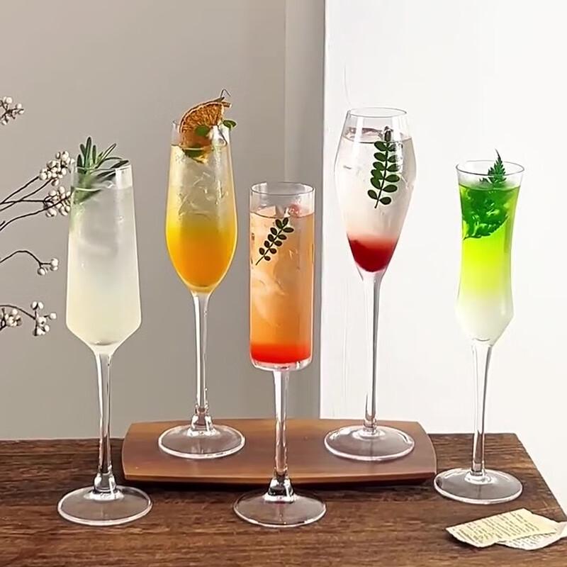 

VAKADA Glass Champagne & Cocktail Stemware Set