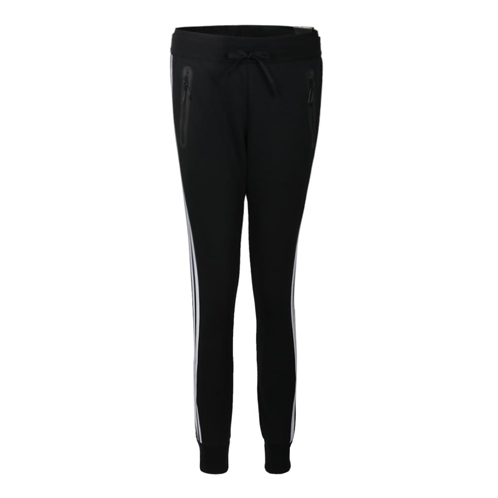 

Adidas Id Kn Pt 3S Striped Comfortable Soft Knitted Sports Pants Women Pants Black DX8261 L