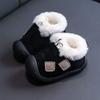 Children's Thickened Winter Snow Boots - Non-slip, Warm, Short Boots for Boys & Girls