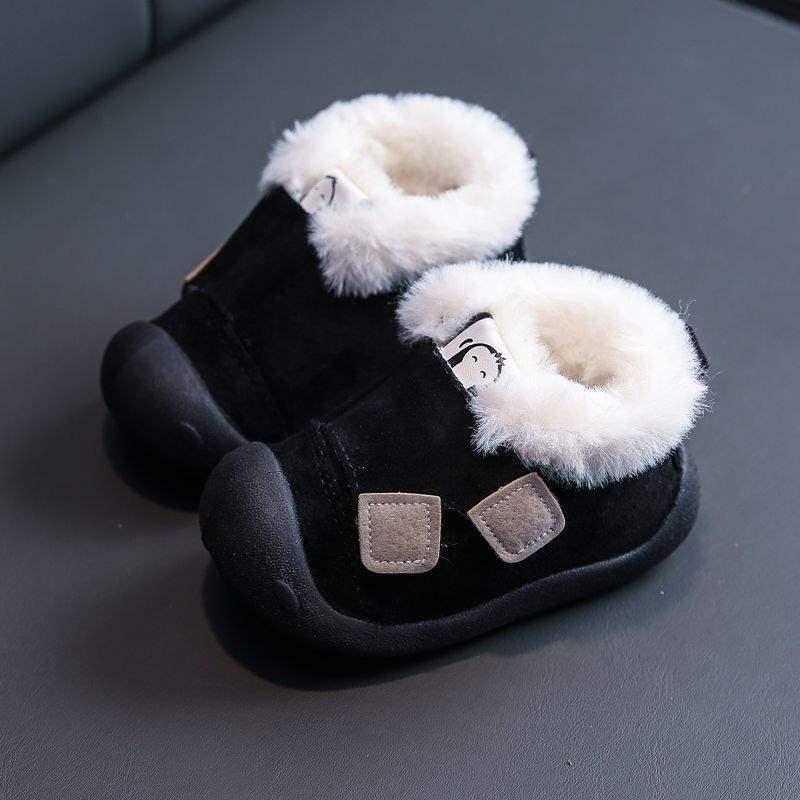 

Children s Thickened Winter Snow Boots - Non-slip, Warm, Short Boots for Boys & Girls Size 20/15cm Insole