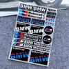 Car Interior Exterior Decoration For Bmw M 50TH Power Performance E28 E30 E34 E36 E46 E60 E90 F84 Sticker Waterproof Decal NNM1