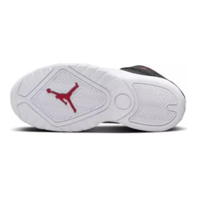 Jordan BLoyal Comfortable Non-Slip Shock Absorbing Wear-Resistant Mid-Top Basketball Shoes Kids sneakers Black White CK1426-016