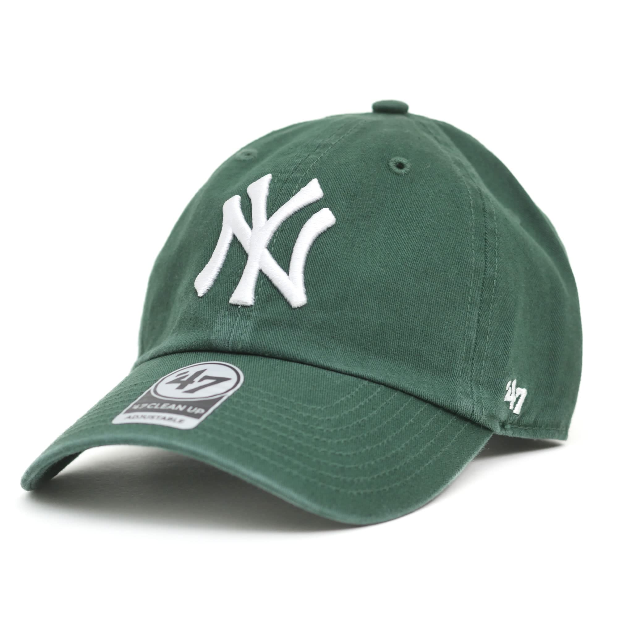 

Кепка Seven 47 brand casual CLEANUP New York темно-зеленая [Forty Brand], мужская шляпа, кепка, NY, Yankees,