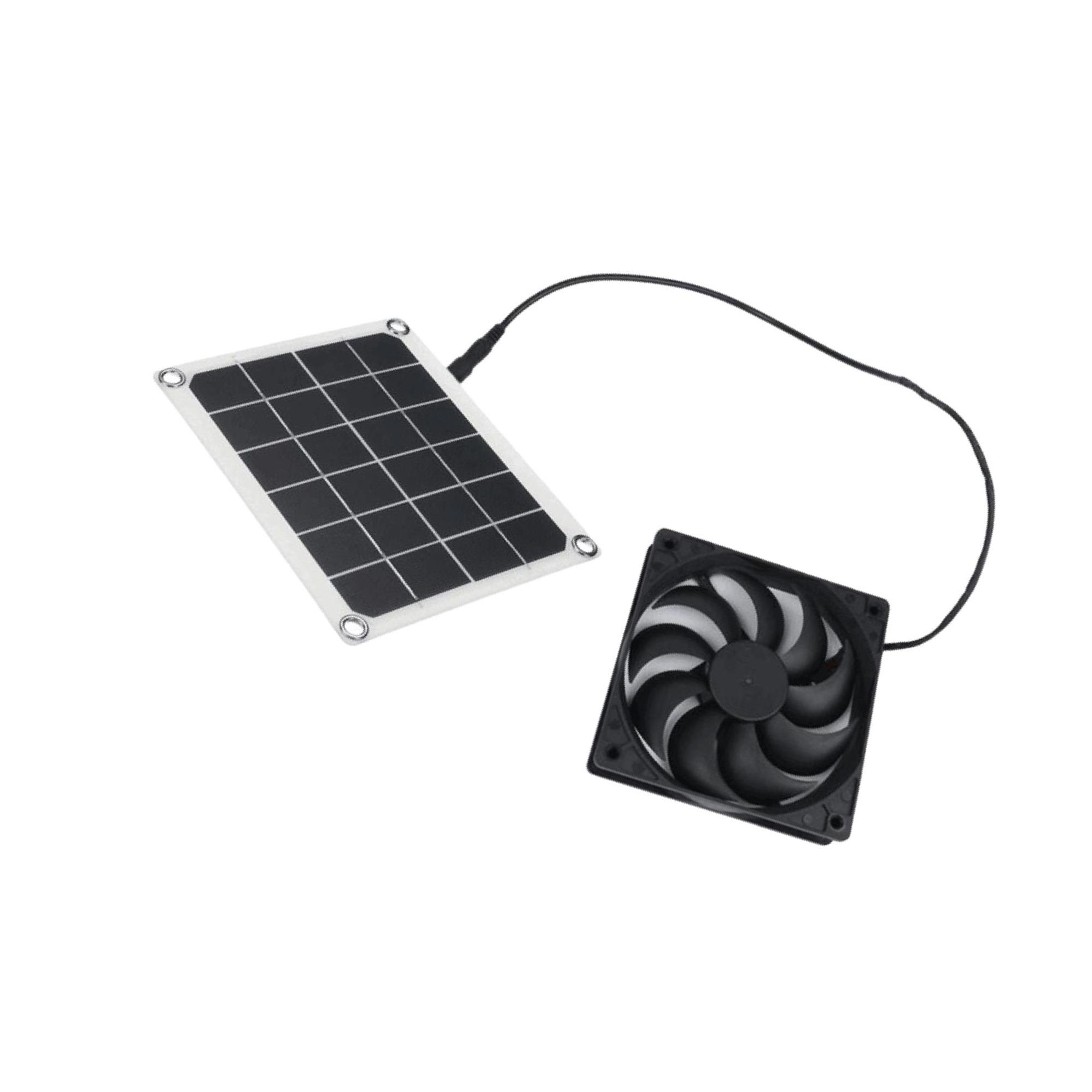 

10 Вт вентилятор на солнечной панели мини-вентилятор для теплицы для домашних животных курятник