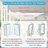 Portable Air Conditioner Seal 400 Cm Casement Window Kit with Universal Coupler Hot Air Stop Design for Energy Efficient Cooling Easy Install AC