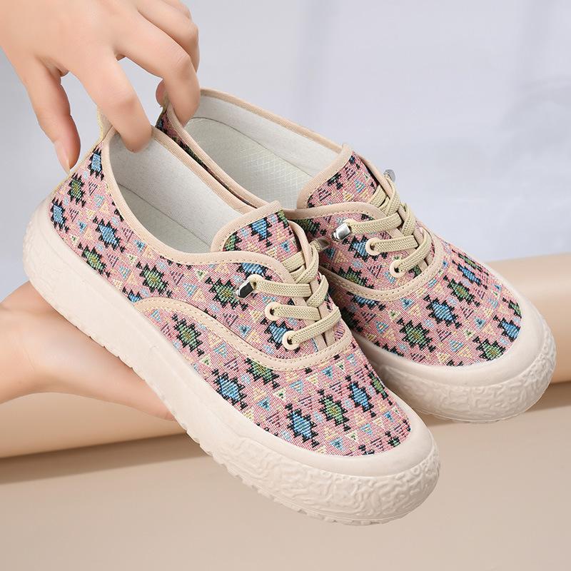 New Style of Breathable Casual Shoes for Women, Soft-soled Anti-slip Shoes for Women
