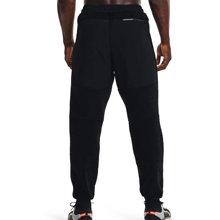 Under Armour Solid Color Lace-Up Training Pants Men Black 1367634-001