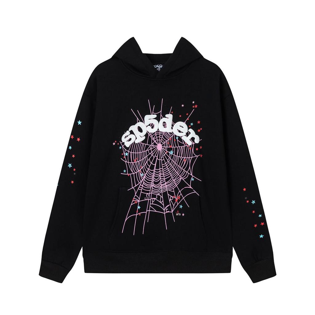SP5der Spinnenweb Plus Velours Hoodie & Joggingbroek Set - Unisex Trendy Streetwear