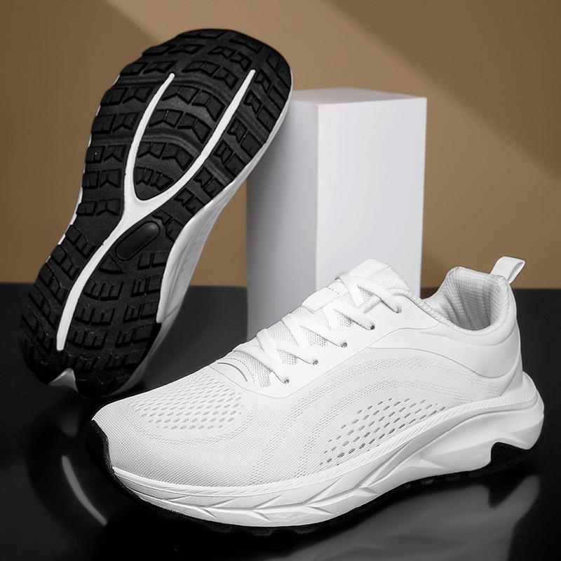 Schuhe mit breitem Leisten Breite Sportschuhe Herren- und Damen-Laufschuhe Plateau-Jaka Outdoor-Freizeitschuhe Leichte stoßdämpfende Mesh-Schuhe
