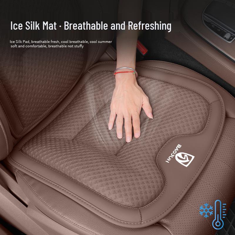 Baojun Car Seat Cushion: Ice Silk, All-Season, Universal Fit for Models 510, 530, 560, 310W