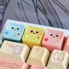 1Pcs Kawaii Esc Replacement Keycap Single Resin Retro Game Console Translucent Keycaps Arcade Mechanical Keyboard Accessory