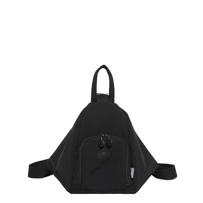 Schoolbag Multifunctional 1011 New Women's Bag One Shoulder Crossbody Bag Large Capacity Double Shoulder Leisure Travel Backpack Waterproof Commuter