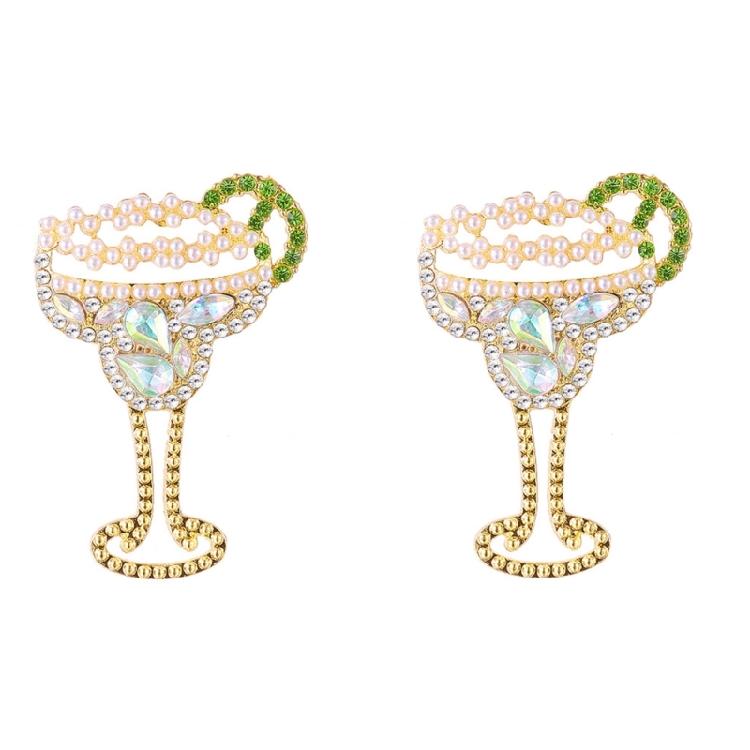 Lovely Lemon Shaped Cocktail Earrings Craft Of Sturdy Alloy For A Fun Flirty Look