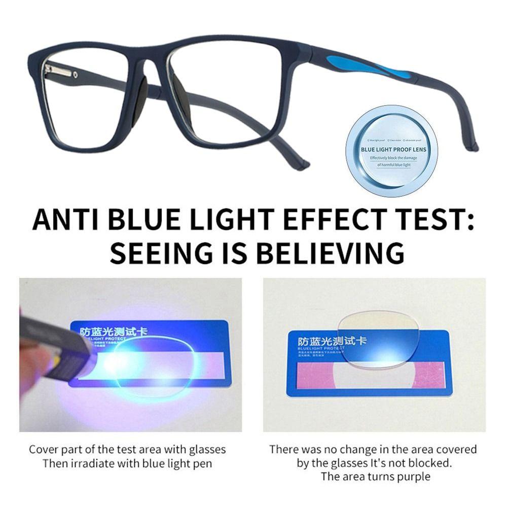 Blue Ray Blocking Anti-Blue Light Reading Glasses Photochromic Optical Eyewear  Office
