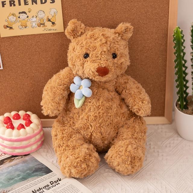 1 stück 40 cm Niedlichen Cartoon Teddybär Plüschtiere Gefüllte Weiche Tiere Dressing Up Puppe Für Mädchen Kinderzimmer Dekor Geburtstagsgeschenke